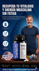 50% SOLO HOY EN Selerb NAD+ Energía Celular, Soporte Prostático y Rendimiento Masculino
