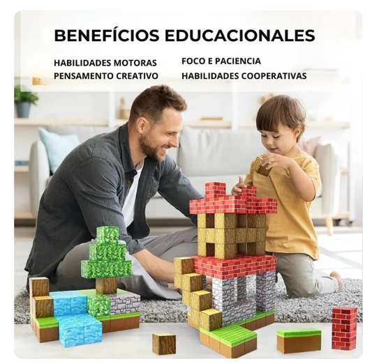 BLOQUES MAGNETICOS PREMIUM 28 PIEZAS