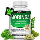 Moringa Complex - 1200mg - 60 Cápsulas - Healthy America