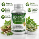Moringa Complex - 1200mg - 60 Cápsulas - Healthy America