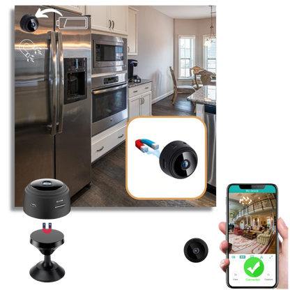 Mini cámara de vigilancia inalámbrica - Ozerty