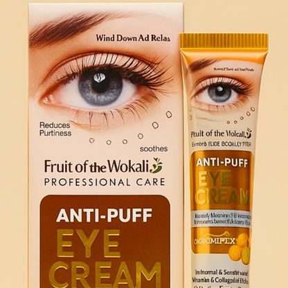 ✨ Contorno Ojos Antibolsas Wokali con Q10™ – 👉Despídete de las bolsas, da la bienvenida a una mirada joven