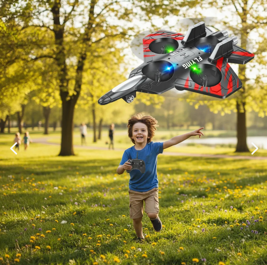 AVIÓN DRONE ESPUMA PLANEADOR CONTROL REMOTO