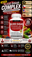 50% SOLO HOY EN BLOOD SUGAR COMPLEX