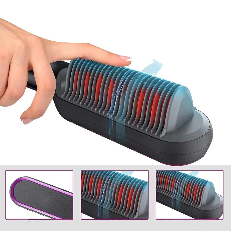 WavePro – 2-in-1 Glättungs- und Lockenbürste 3